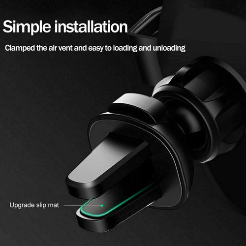 10W QI Wireless Fast Car Charger Mount Holder Stand Automatic Clamping